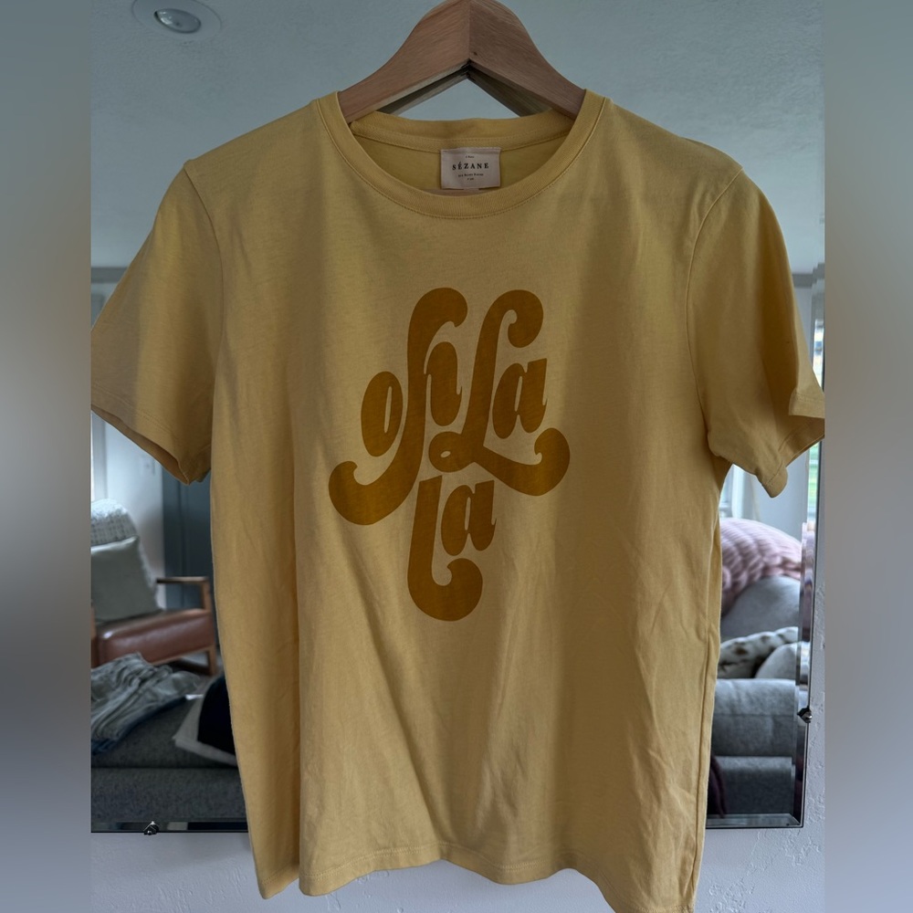 Sézane oh la la t shirt.